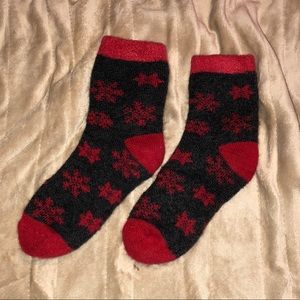 Soft, fuzzy socks